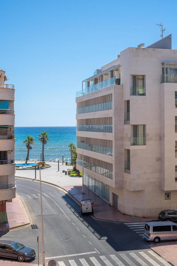 Torrevieja Playa Del Cura Con Vista Al Mar Apartment Exterior foto